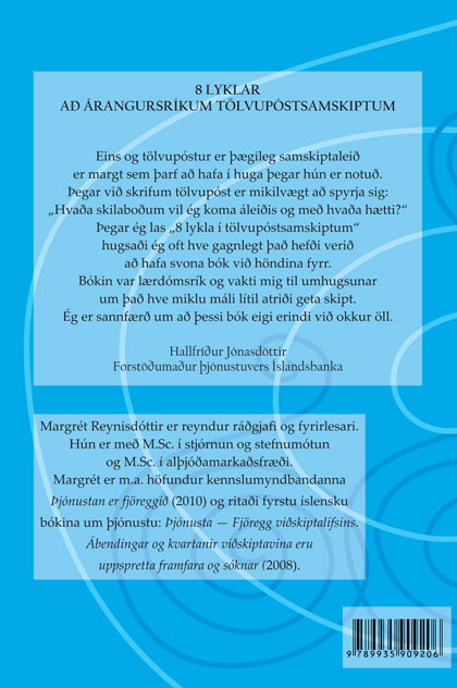 Bókarkápa: Handbókin - 8 lyklar að árangursríkum tölvupóstsamskiptum