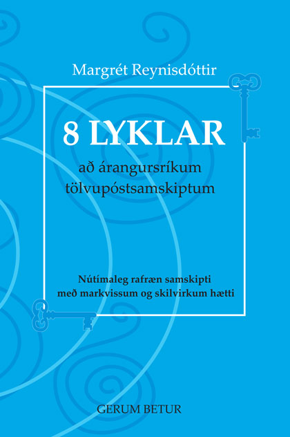 Bókarkápa: Handbókin - 8 lyklar að árangursríkum tölvupóstsamskiptum