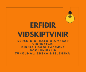 Námskeið um að stýra faglega samskiptum við erfiða viðskiptavini