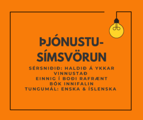 Námskeið um símaþjónustu og samskiptafærni