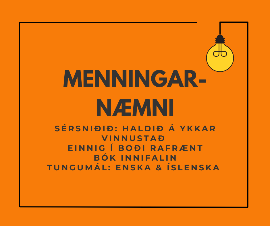 Námskeið um menningarnæmni, inngildingu og samskiptafærni Námskeið um menningarnæmni, inngildingu og samskiptafærni