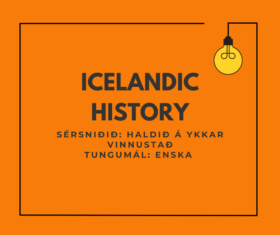Icelandic history and culture seminar for the travel service