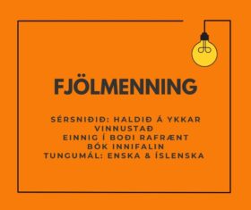 NÝTT - Fjölmenning og samskipti